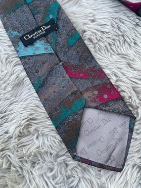 Vintage Christian dior mens tie